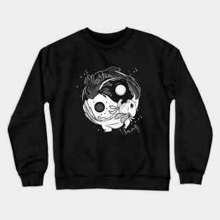 Yin Yang Axolotl Crewneck Sweatshirt